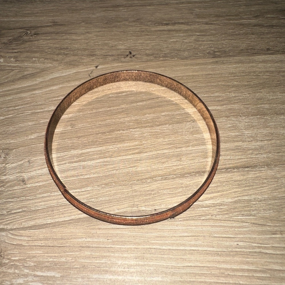 Pink glitter bangle bracelet